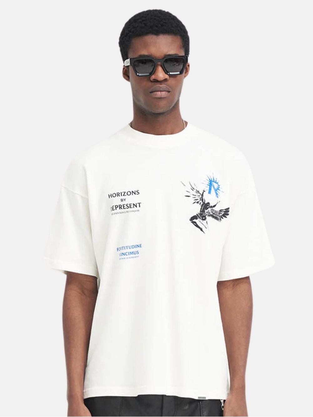 Represent Icarus T Shirt Flat White/Size S